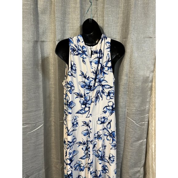 Dress Ralph Lauren White Sleeveless Knee Sheath Dress - Picture 7 of 11